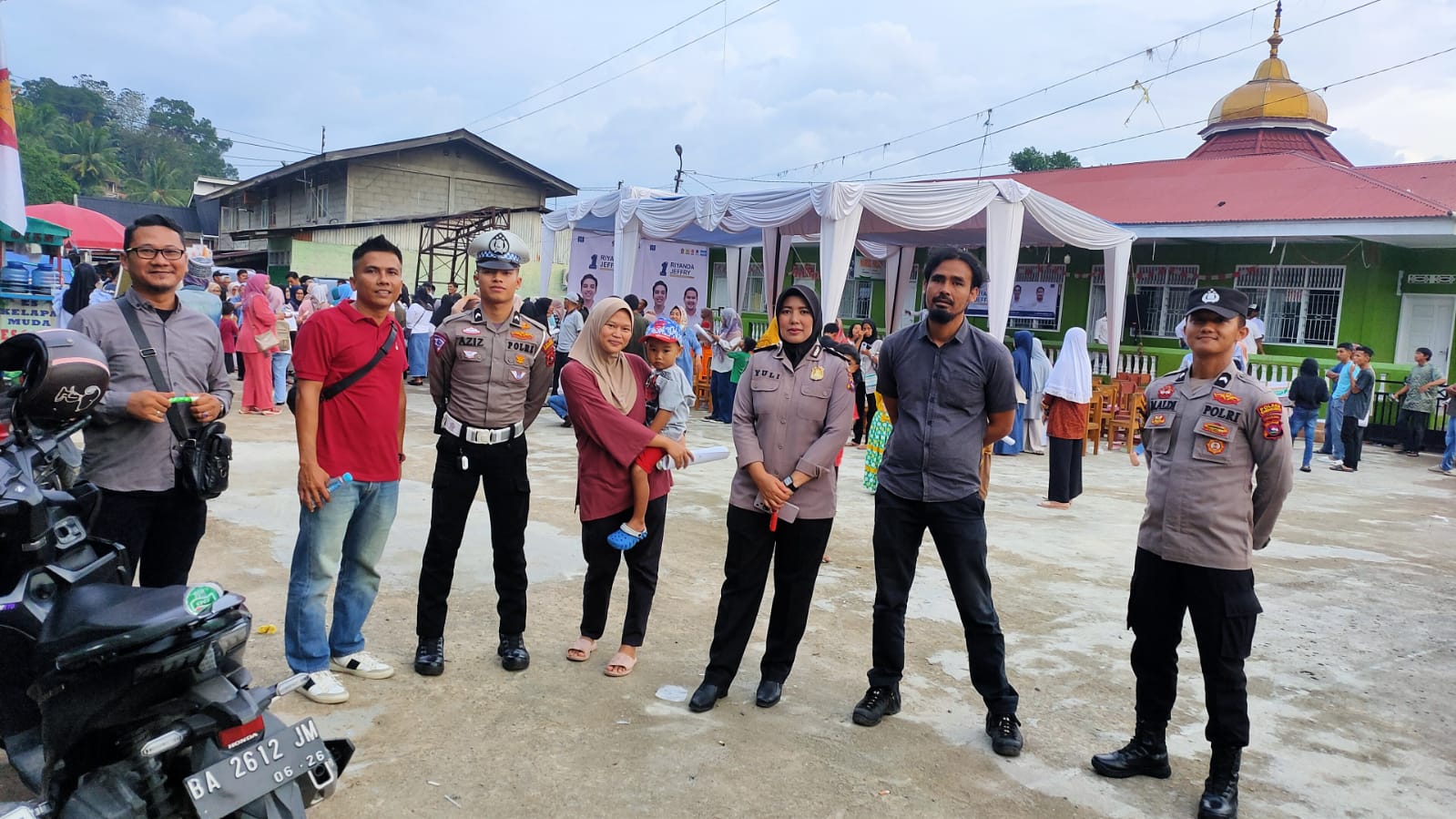 Polres Sawahlunto Amankan Kegiatan Kampanye Di Barangin Dan Kecamatan Silungkang