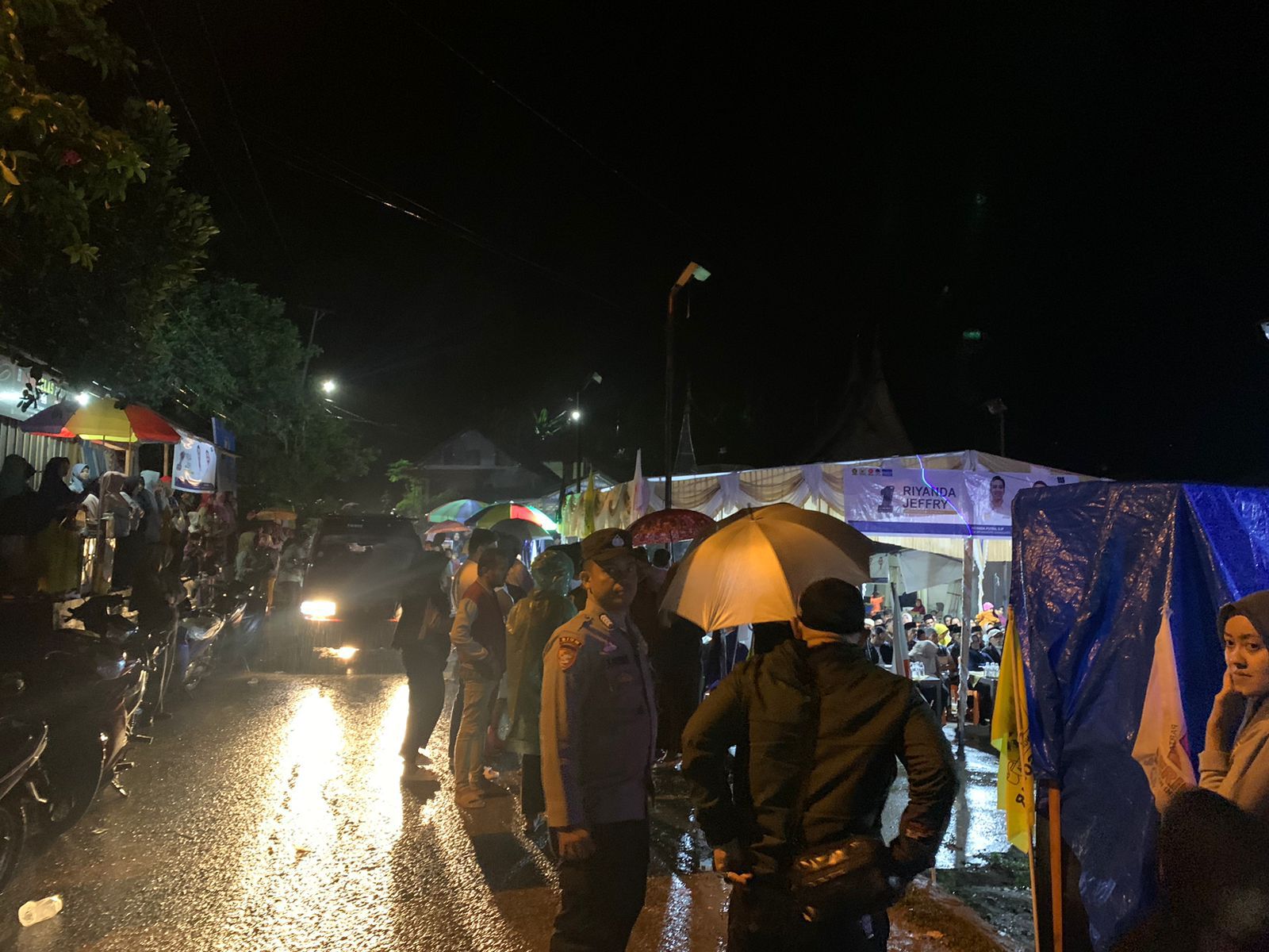 Polres Sawahlunto Amankan Kampanye Pilkada 2024 Dalam Bentuk Saluang Dangdut