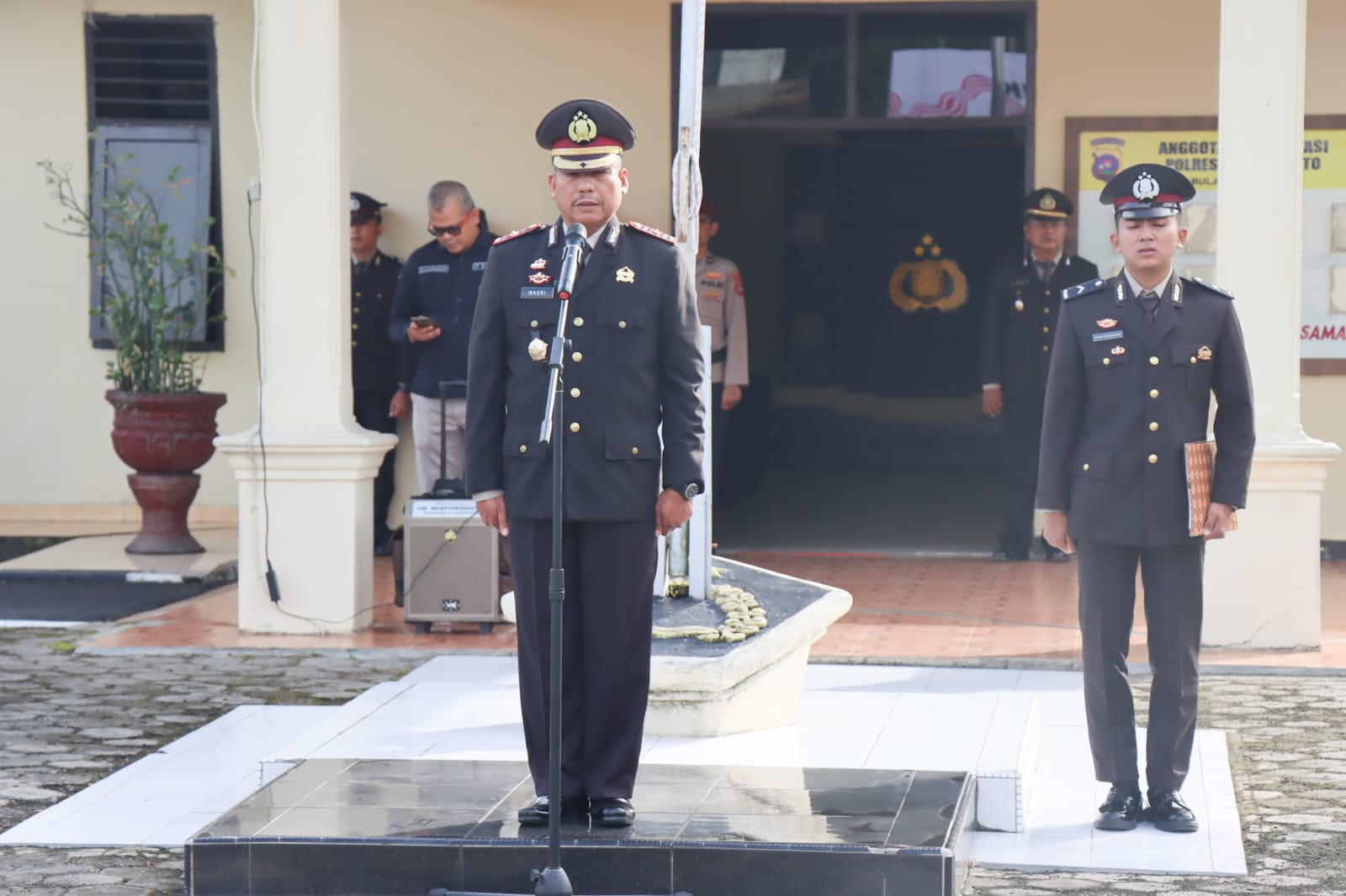 Polres Sawahlunto Laksanakan Upacara Peringatan Hari Bela Negara ke-76 tahun 2024