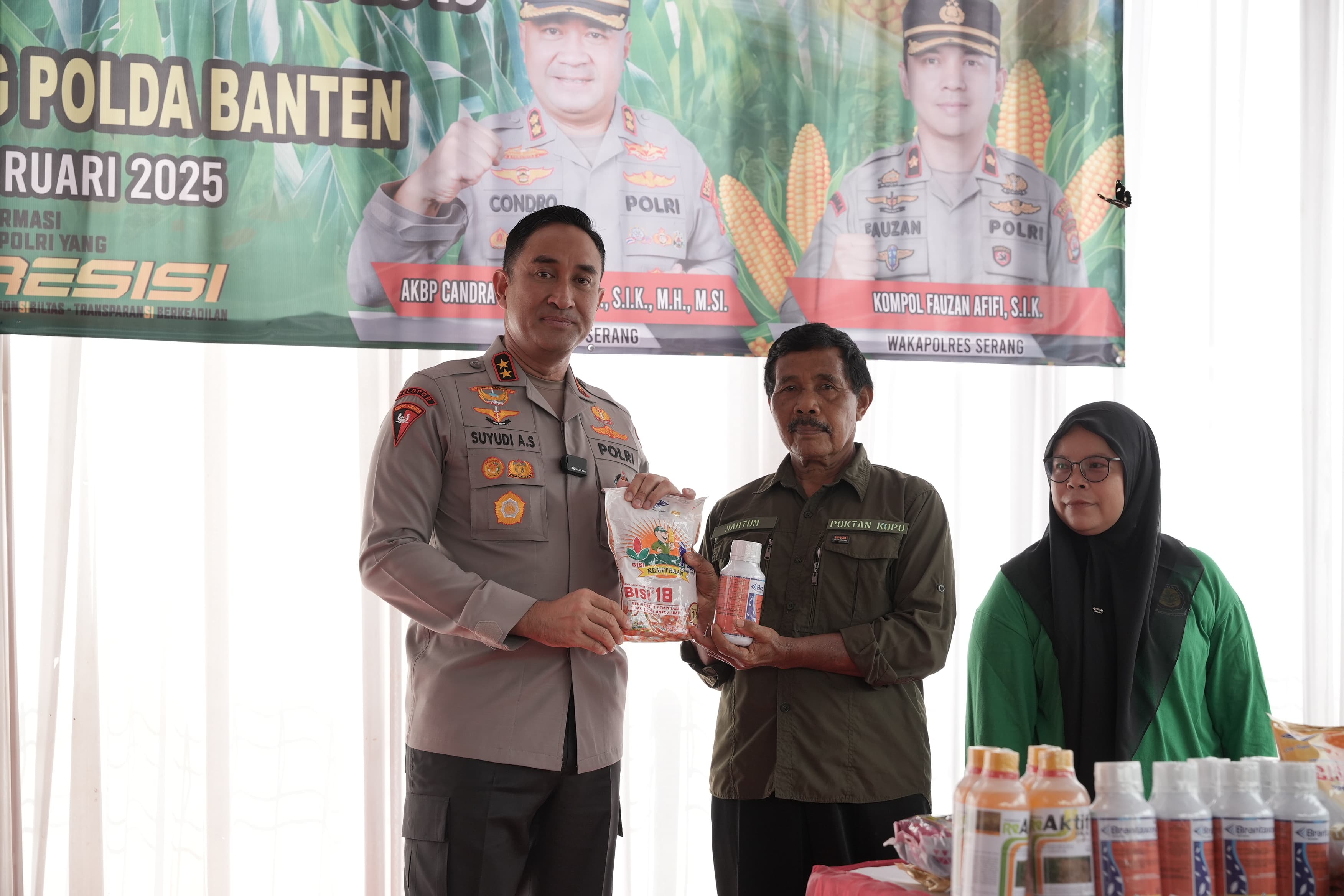 Panen Raya Jagung Hibrida, Kapolda Banten: Bentuk Nyata Upaya Bersama untuk Ketahanan Pangan